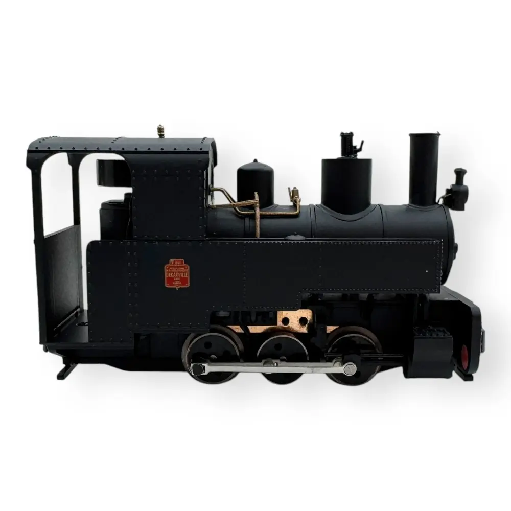 Locomotive Decauville Progrès noire - Minitrains 1083 - HOe 1/87 - 2R - 3