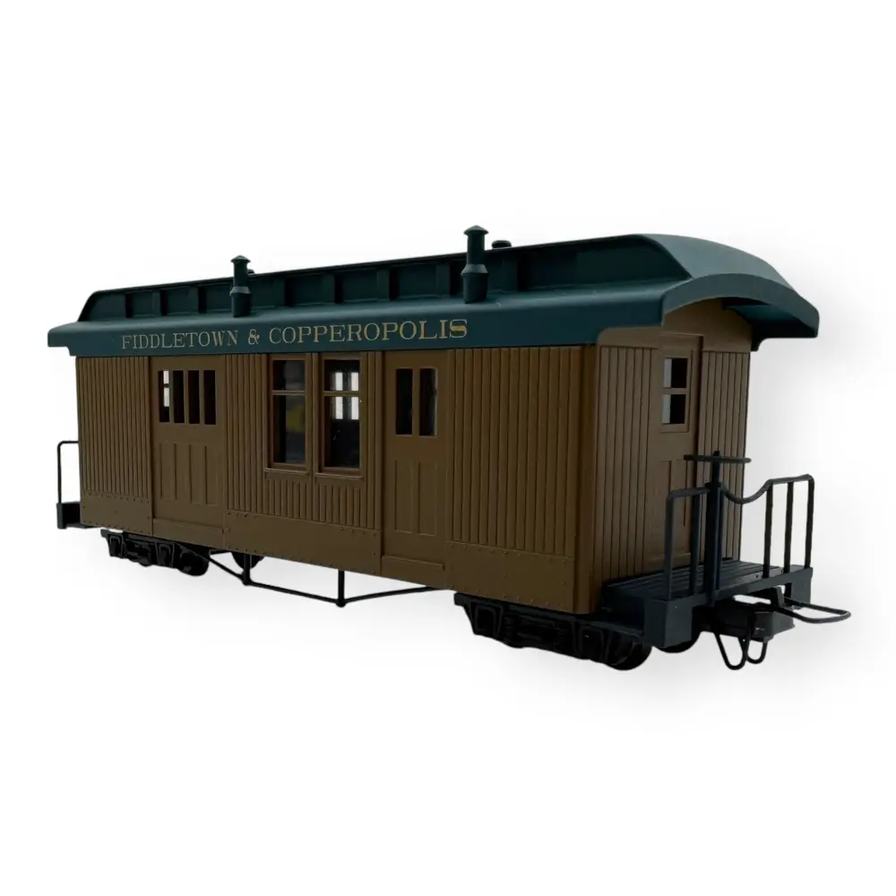 Fourgon à bagages F&C marron avec lettrage - Minitrains 5162 - HOe 1/87 - 2R - 2