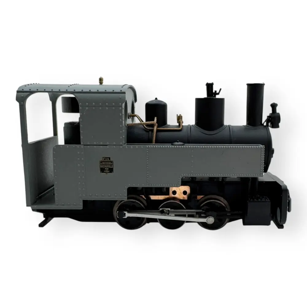 Locomotive à Vapeur 030T Decauville - Minitrains 1084 - HOe 1/87 - DB - Analogique - 2R - 3
