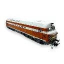 Locomotive diesel CC 80001 Belphégor - Mistral 25-01-S004 - HO 1/87 - SNCF - Ep IV - Analogique - 2R - 2