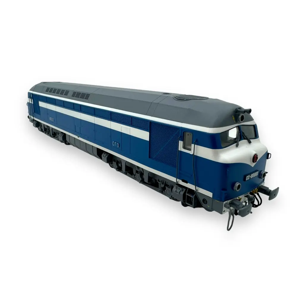 Locomotive diesel CC 80001 Belphégor - Mistral 25-01-G002 - HO 1/87 - SNCF - Ep III - Digital sound - 2R - 2