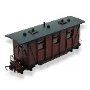 Voiture voyageurs marron MiniTrains 5148 - HOe 1/87 - 2