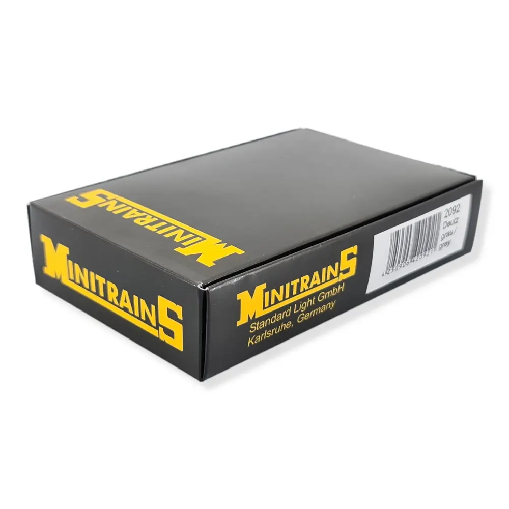 Locotracteur Diesel "Deutz OMZ 122" Gris MiniTrains 2092 - HOe : 1/87 - 4