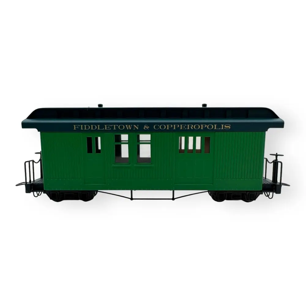 Fourgon à bagages F&C vert avec lettrage - Minitrains 5132 - HOe 1/87 - 3