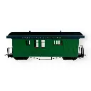 Fourgon à bagages F&C vert avec lettrage - Minitrains 5132 - HOe 1/87 - 3