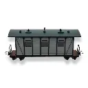 Voiture voyageurs grise MiniTrains 5146 - HOe 1/87 - 3