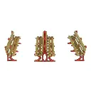 Bancs à plate-forme - Metcalfe PO502 - OO/HO - 2