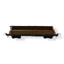 Wagon plat brun MiniTrains 5140 - HOe 1/87 - 3
