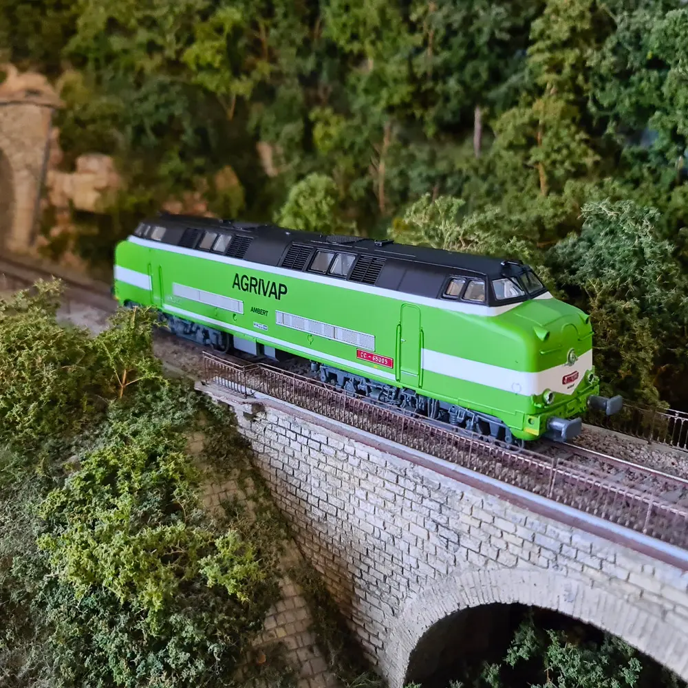 Locomotive Diesel CC 65005 - MISTRAL 23-03-S003 - HO 1/87 - SNCF - EP IV/V - Analogique - DC - 5