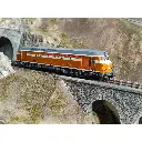 Locomotive diesel CC 80001 Belphégor - Mistral 25-01-S003 - HO 1/87 - SNCF - Ep IV - Analogique - 2R - 6