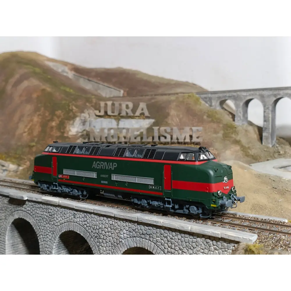 Locomotive diesel CC 65005 - Mistral 23-03-S004 - HO 1/87 - SNCF - Ep VI - Analogique - 2R - 7