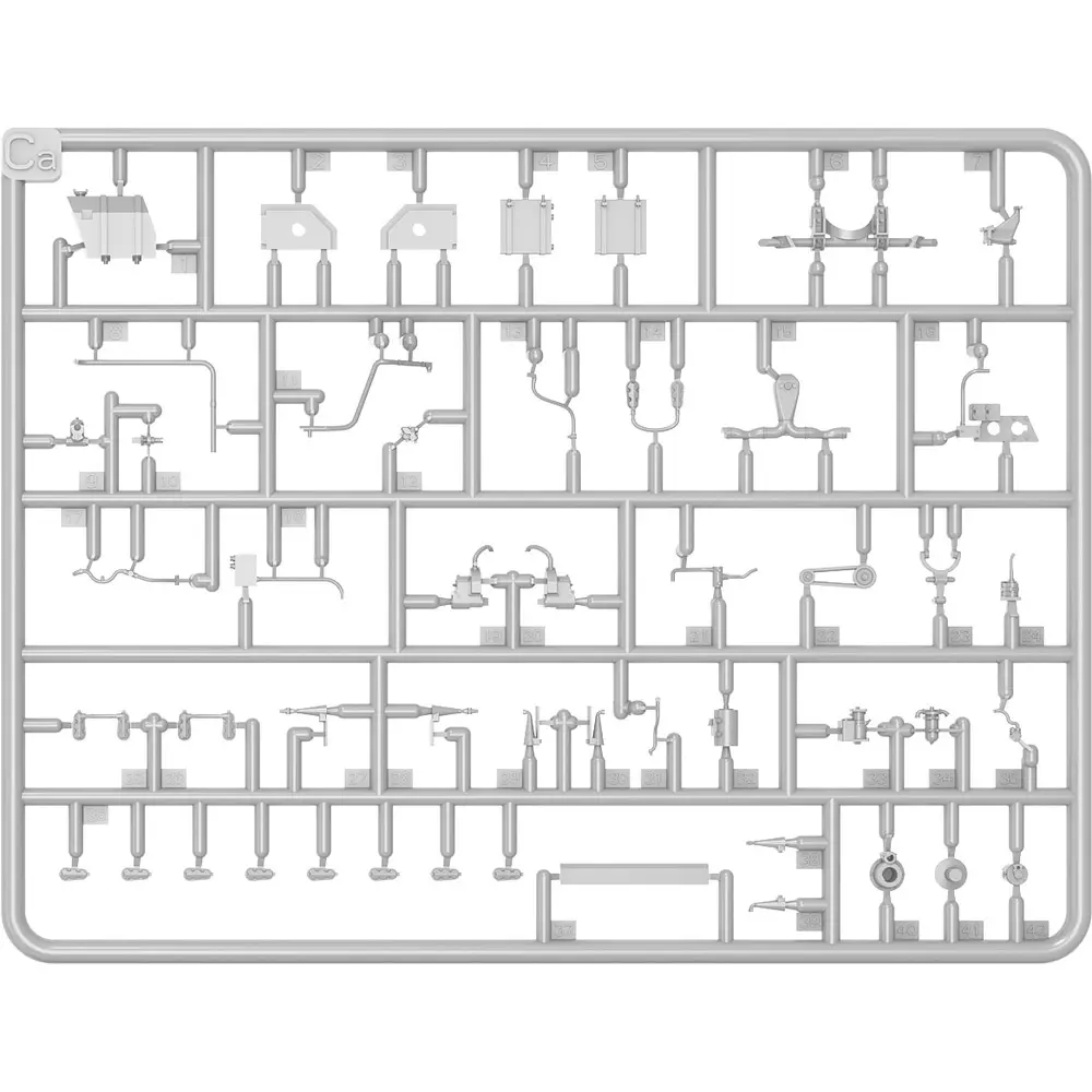 Équipe de réparations de chars américains avec moteur Continental W-670 - Miniart CA550049005 - 1/35 - 4