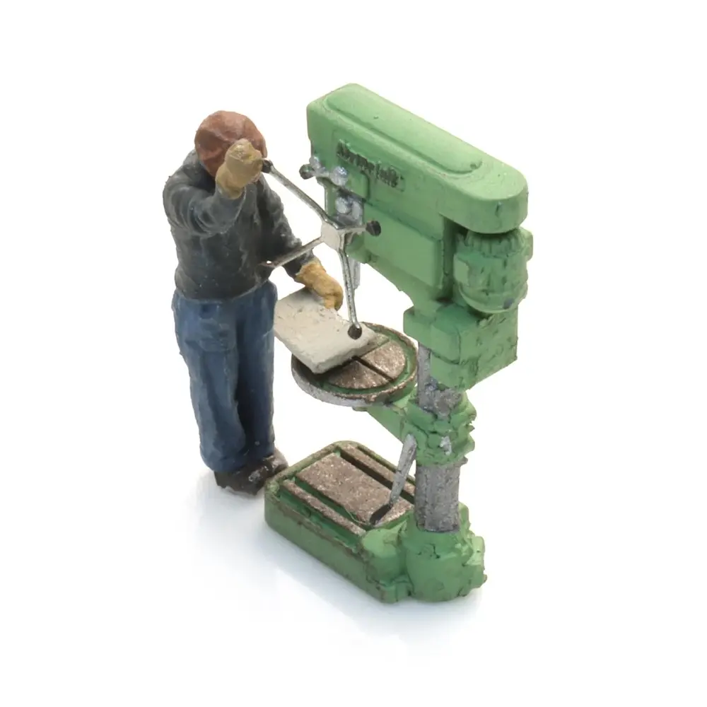 Perceuse à Colonne + Figurine - Artitec 387.661 - HO 1/87  - 2