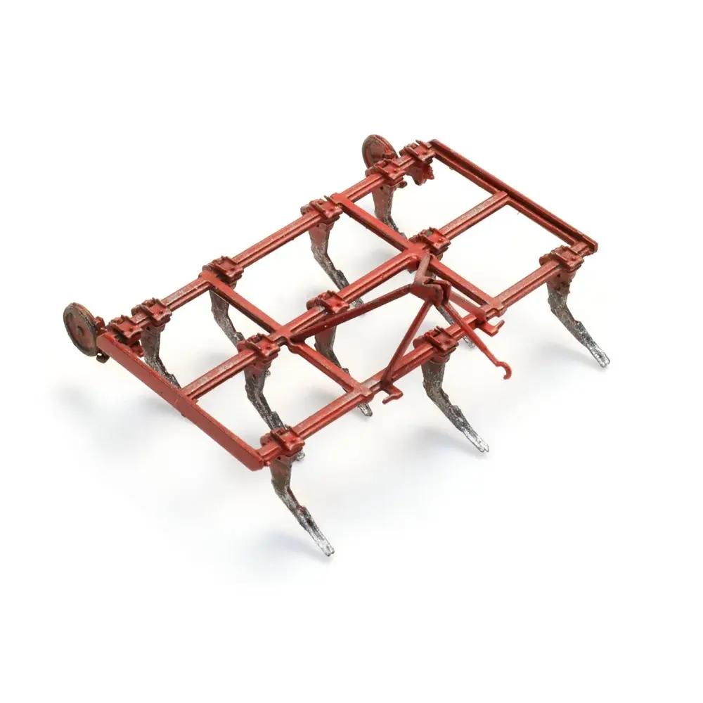 Cultivateur rouge - Artitec 387.638 - HO 1/87 - 2