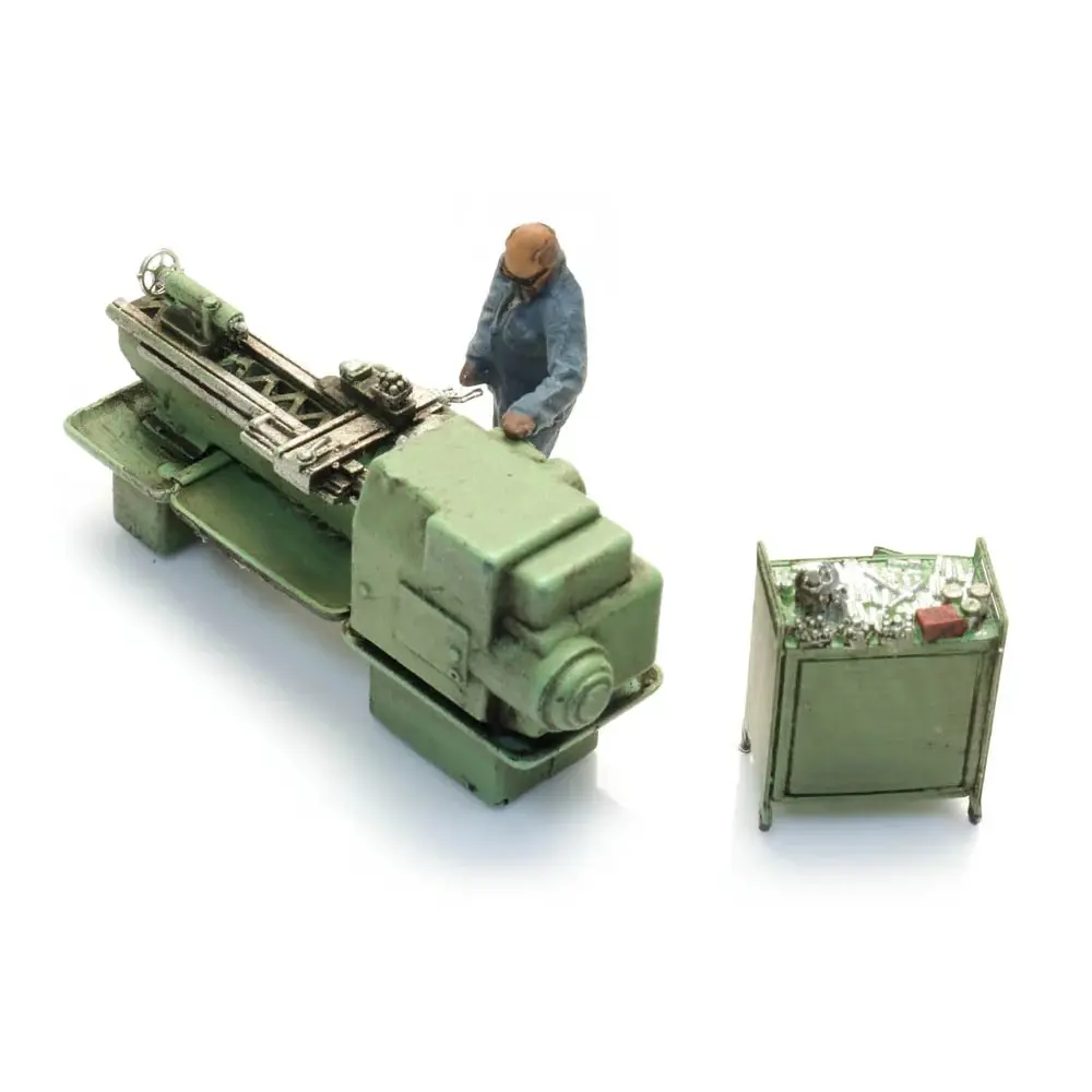 Travailleur sur tour à métaux - Artitec 387.660 - HO 1/87 - 2