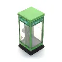 Cabine téléphonique verte des PTT - Artitec 387.484 - HO 1/87 - Ep IV - 7