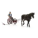 Barre de coupe avec cheval + figurine - Artitec 387.610 - HO 1/87   - 4