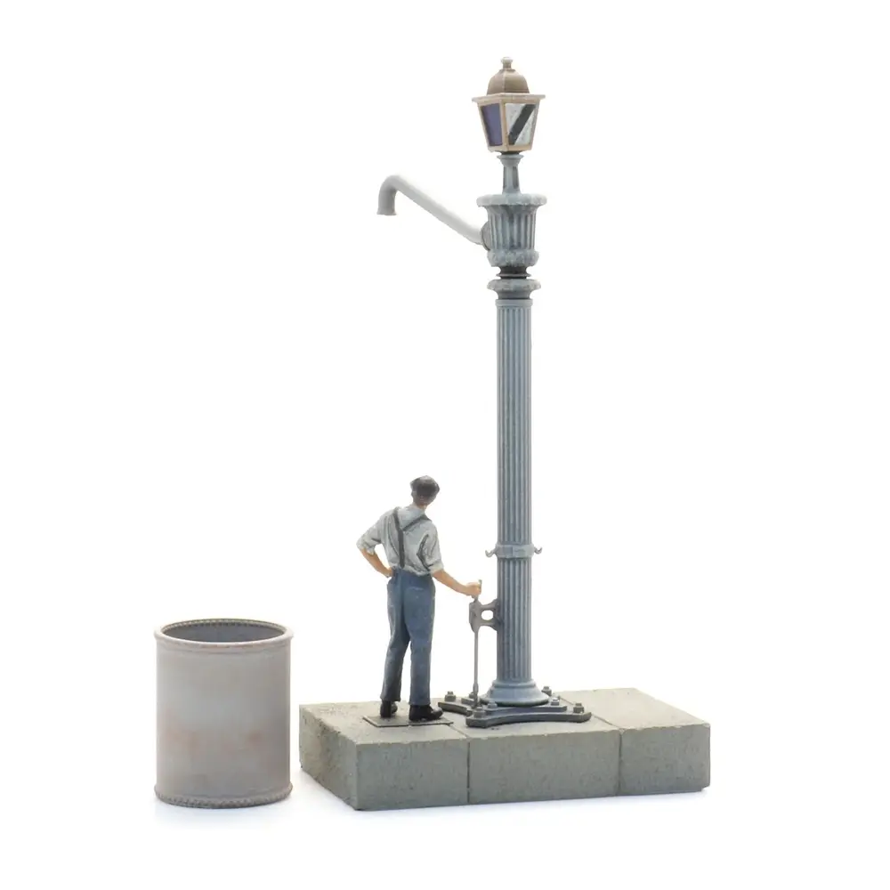 Grue hydraulique PLM M-12 + 1 figurine - Artitec 387.590 - HO 1/87 - 4