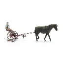 Barre de coupe avec cheval + figurine - Artitec 387.610 - HO 1/87   - 7