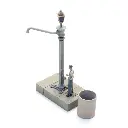 Grue hydraulique PLM M-12 + 1 figurine - Artitec 387.590 - HO 1/87 - 2