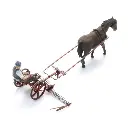 Barre de coupe avec cheval + figurine - Artitec 387.610 - HO 1/87   - 6