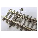 10 ressorts pour réglage d'aiguillage PIKO 55231 - HO 1/87 - 2