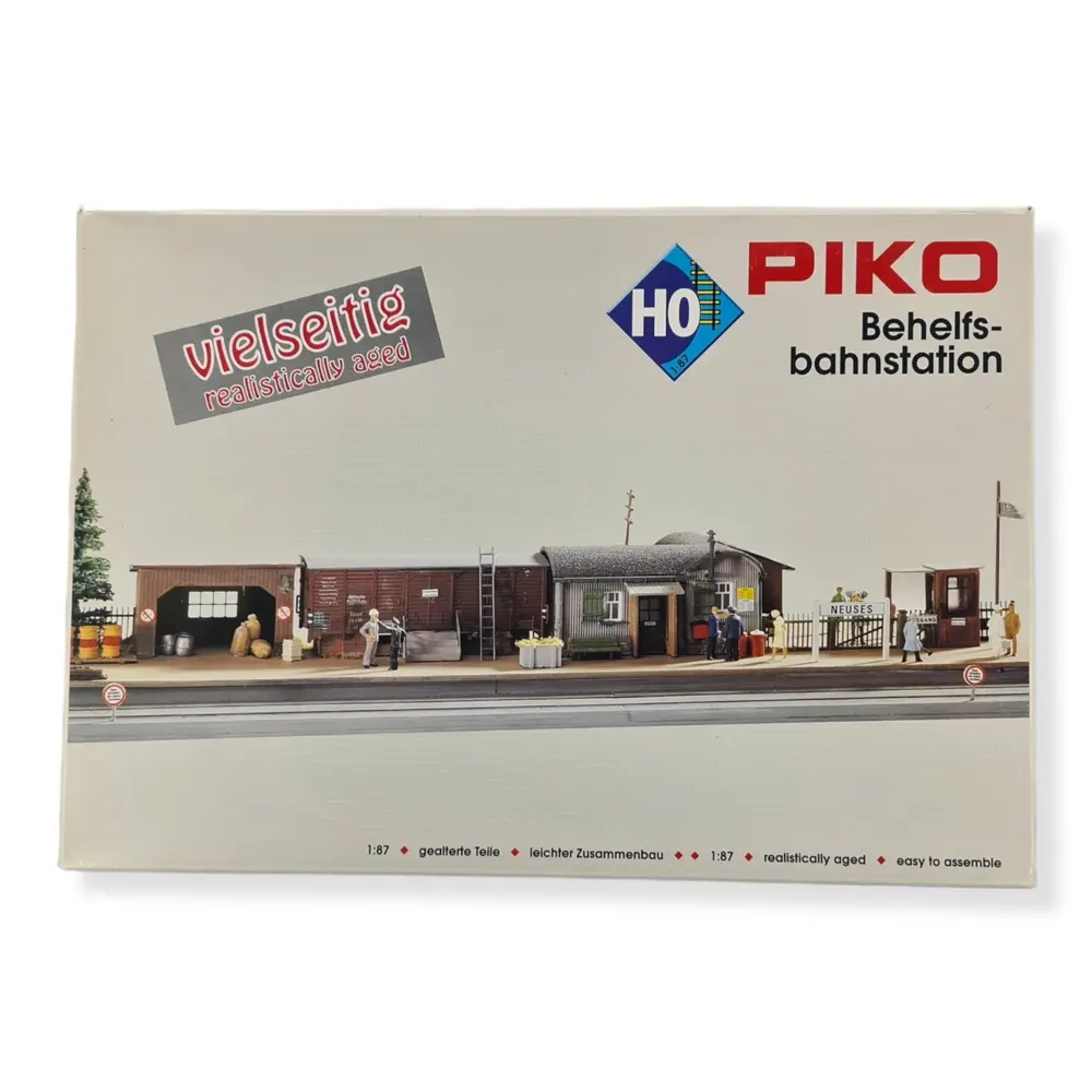 Gare de banlieue "Neuses" PIKO 61112 - HO 1/87 - 390x100x55mm - 3