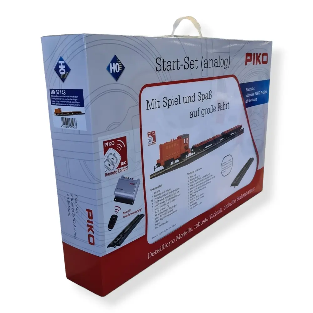 Coffret de départ "Wagon à briques de serrage" - Piko 57143 - HO 1/87 - 2