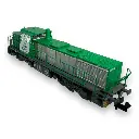 Locomotive diesel G1206/BB 61000 - Piko 94004 - SNCF - N 1/160 - FRET - EP VI  - 2