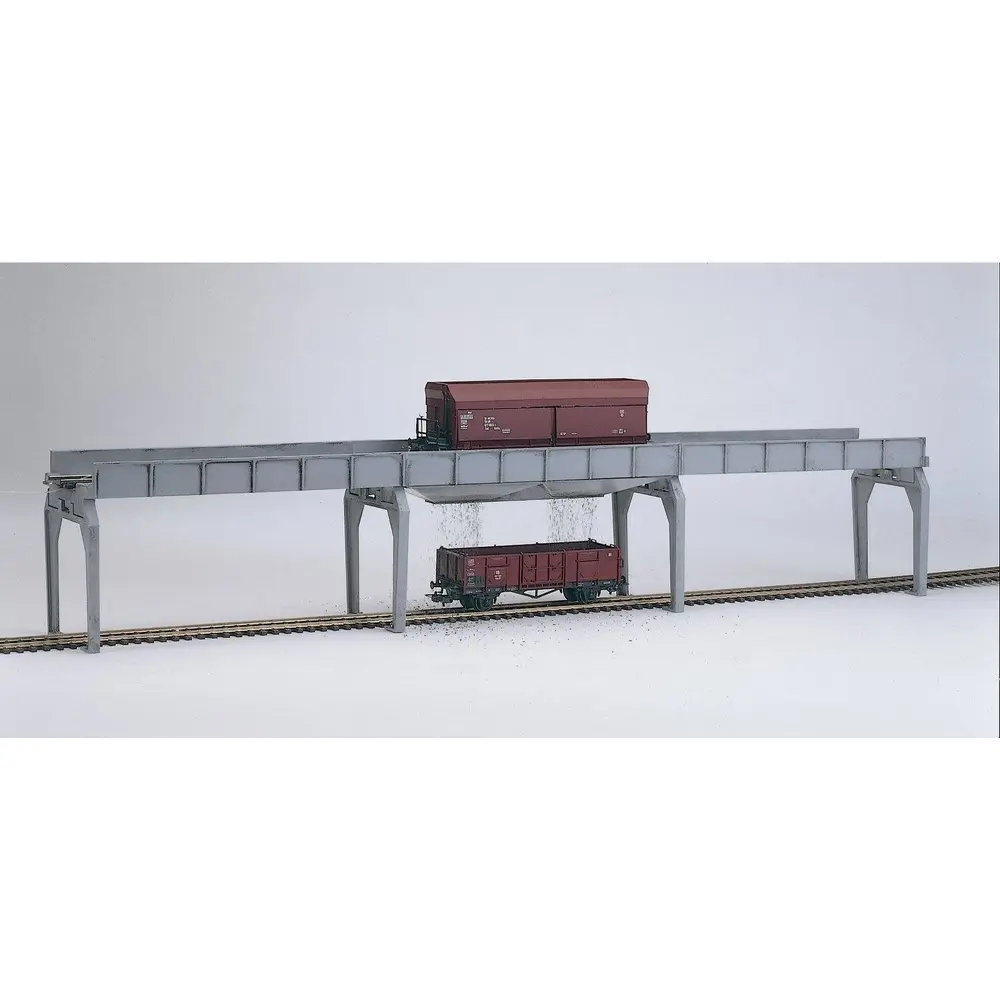 Pont de déchargement fonctionnel PIKO 61122 - HO 1 : 87 - 3