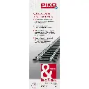 Set de voies A sans ballast PIKO 55300 - HO : 1/87 - 1100 x 880 mm - 2