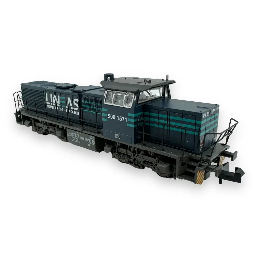 Locomotive diesel G 1206 LINEAS - Piko 40482 - N 1/160 - Ep VI - Analogique - 2R - 2
