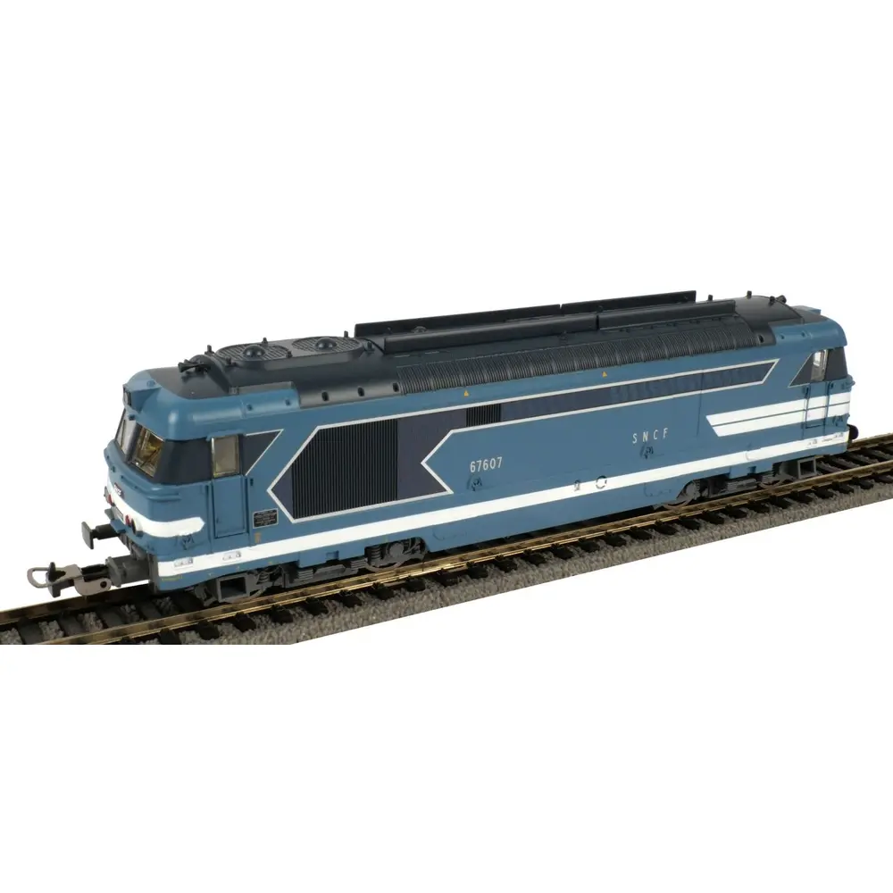Locomotive diesel BB 67607 Origine - Piko 95179 - HO 1/87 - SNCF - Ep IV-V - Analogique - 2R - 2