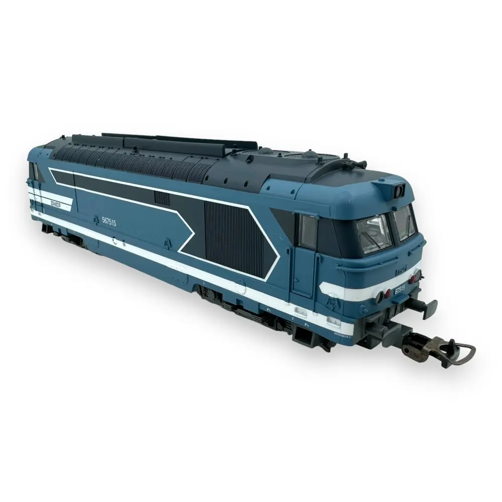 Locomotive diesel BB 67515 - Piko 95176 - HO 1/87 - SNCF - Ep IV - Analogique - 2R - 2