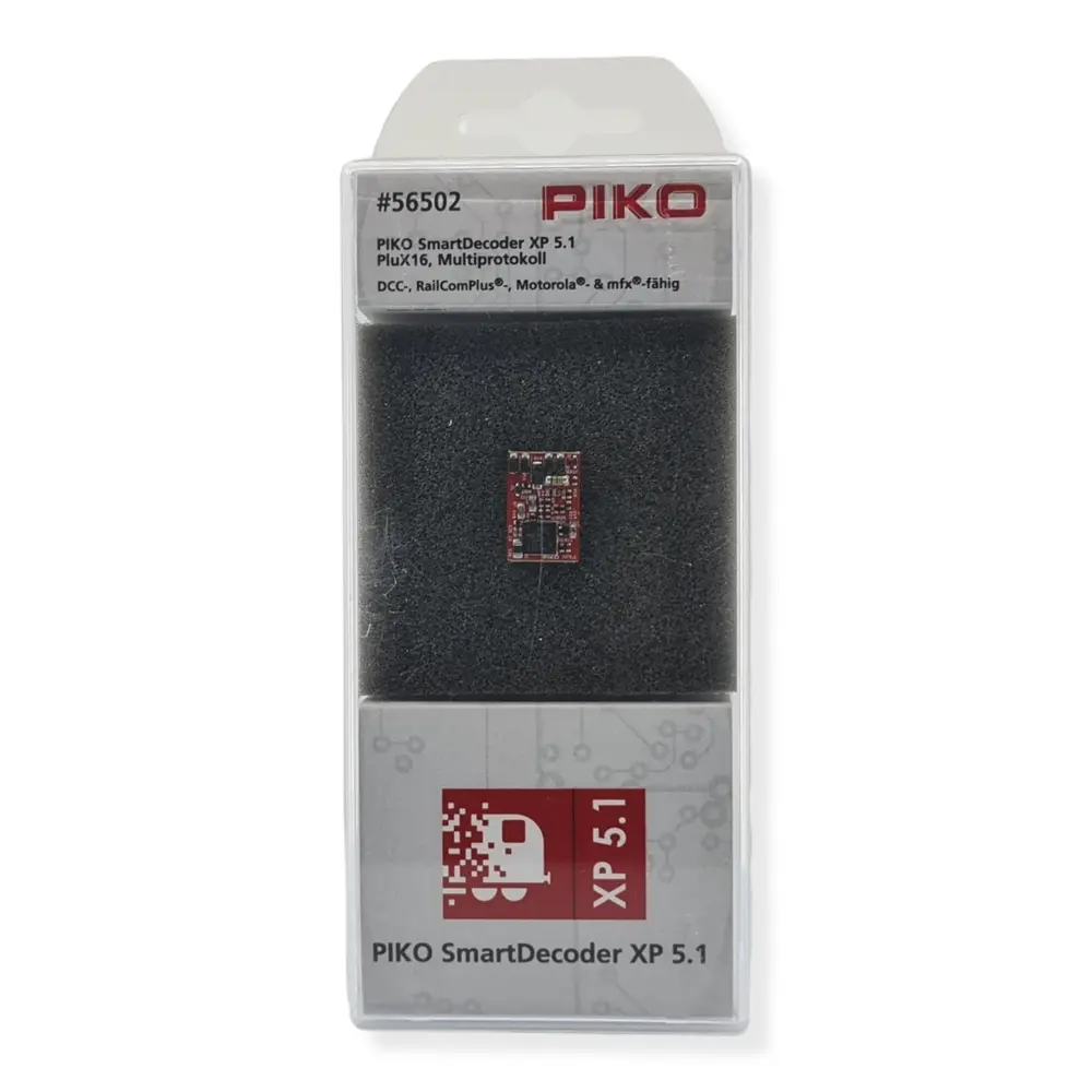 Décodeur sonore PSD XP 5.1 - PluX16 - PIKO 56502 - HO 1/87 - 3