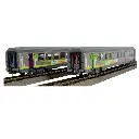 Set de 2 voitures Corail VTU REMI intercités, A10tuh + B11tu - Piko 97134 - HO 1/87 - SNCF - Ep VI - 2R - 5