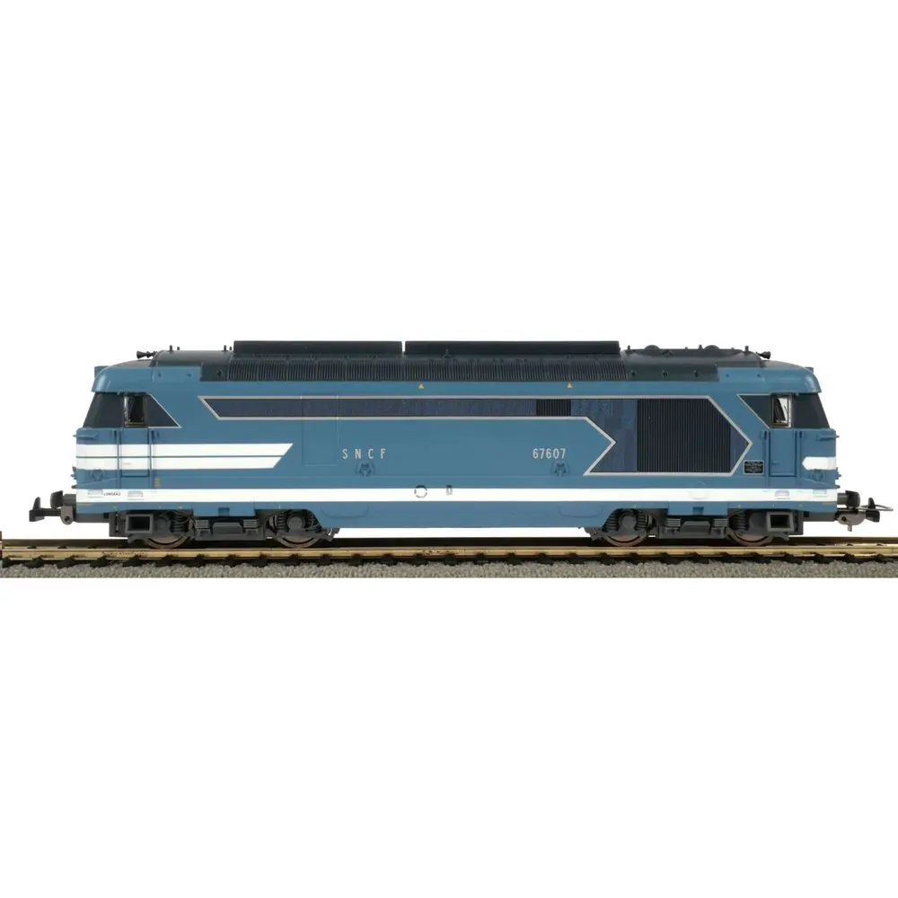Locomotive diesel BB 67607 Origine - Piko 95179 - HO 1/87 - SNCF - Ep IV-V - Analogique - 2R - 3