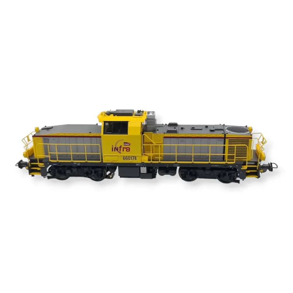 Locomotive diesel BB 660174 INFRA - Piko 96490 - HO 1/87 - SNCF - Ep VI - Digital sound - 3R - 3