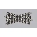 Croisement - Traverses Bois 119mm/30° PIKO 55241 | HO 1/87 | Code 100 - 2