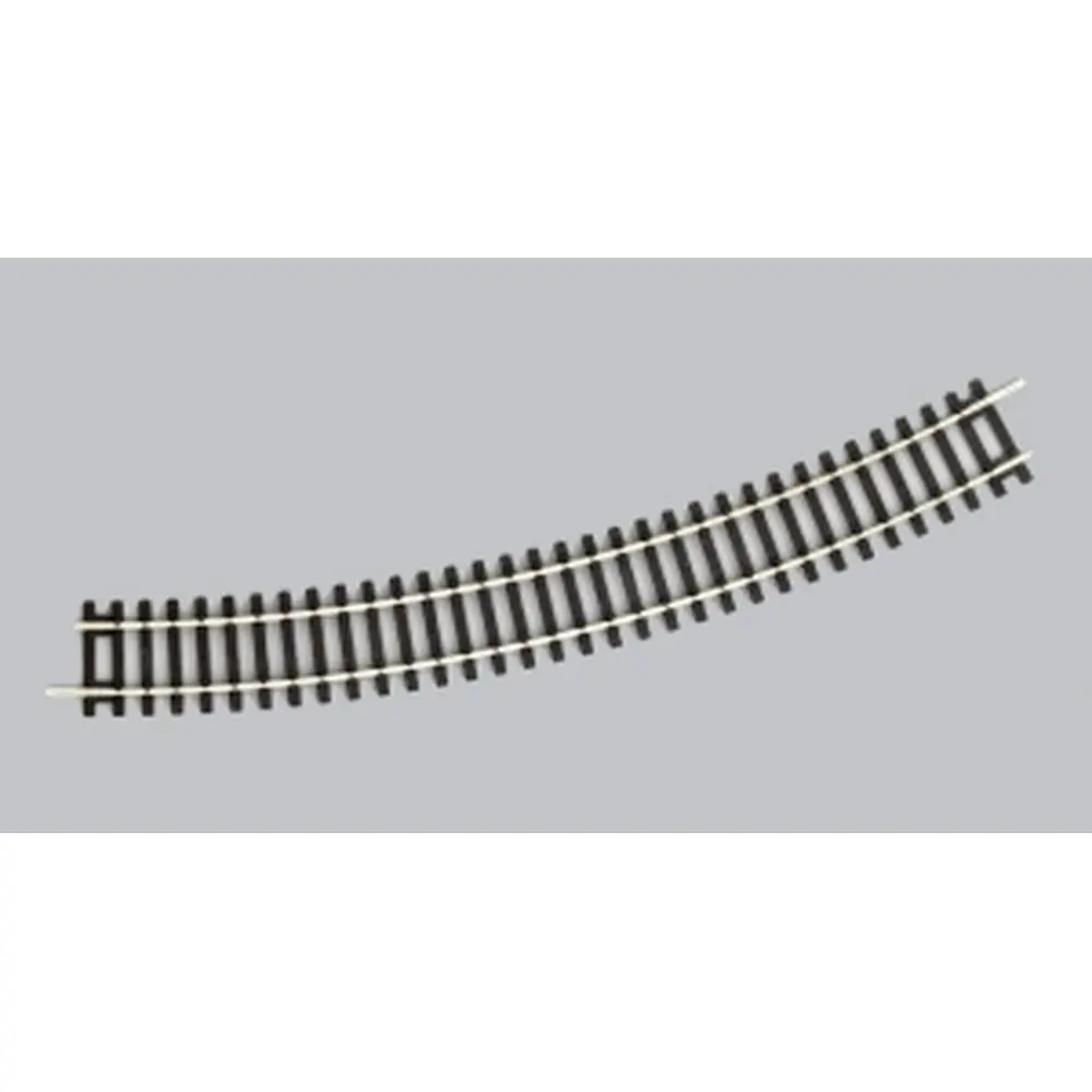 Rail courbe R4 546 mm & 30° PIKO 55214 | HO 1/87 - Code 100 - 2