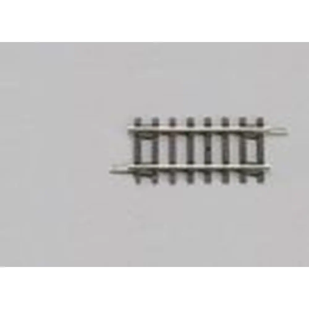 Rail droit G107 - 107 mm PIKO 55204 - HO 1/87 - Code 100 - 2