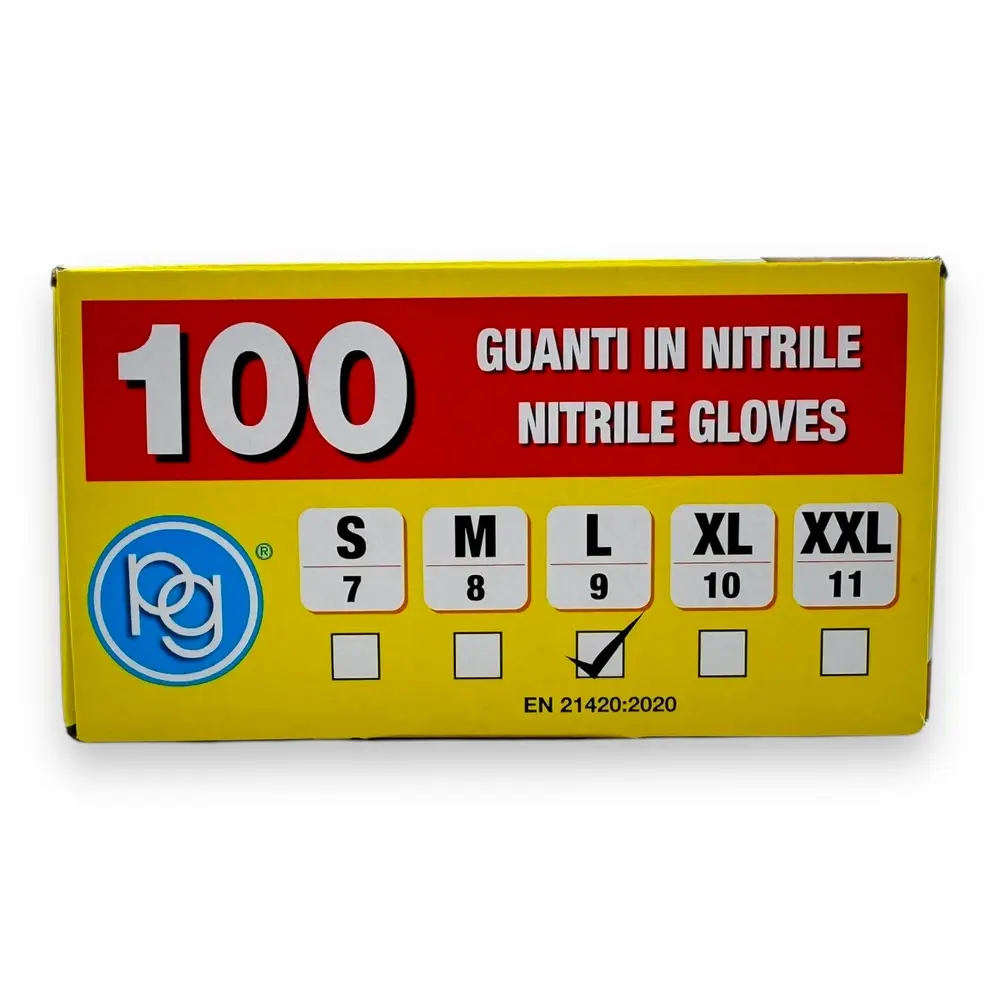 100 gants jetables taille L - PG Mini P50621 - 5