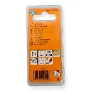 Set 2 forets en HSS - PG Mini M6024 - Diamètre 2,4 mm - 3