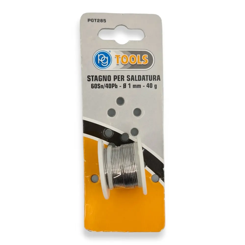 Fil d'Étain soudure - PG Tools PGT285 - Kit fer à souder - 2