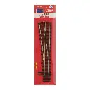 Aiguillage à gauche 223,5 mm, rayon 1092 mm, 9,5°, sans cœur polarisé (Unifrog) code 83 - Peco SLU8362 - HO 1/87 - 2R - 2