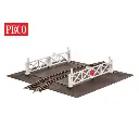 Passage à niveau courbe - PECO ST261 - HO 1/87 - 2