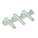 Sachet de 12 éclisses plastique - code 70, 75 et 83 - Peco SL111 - HO 1/87 - 2