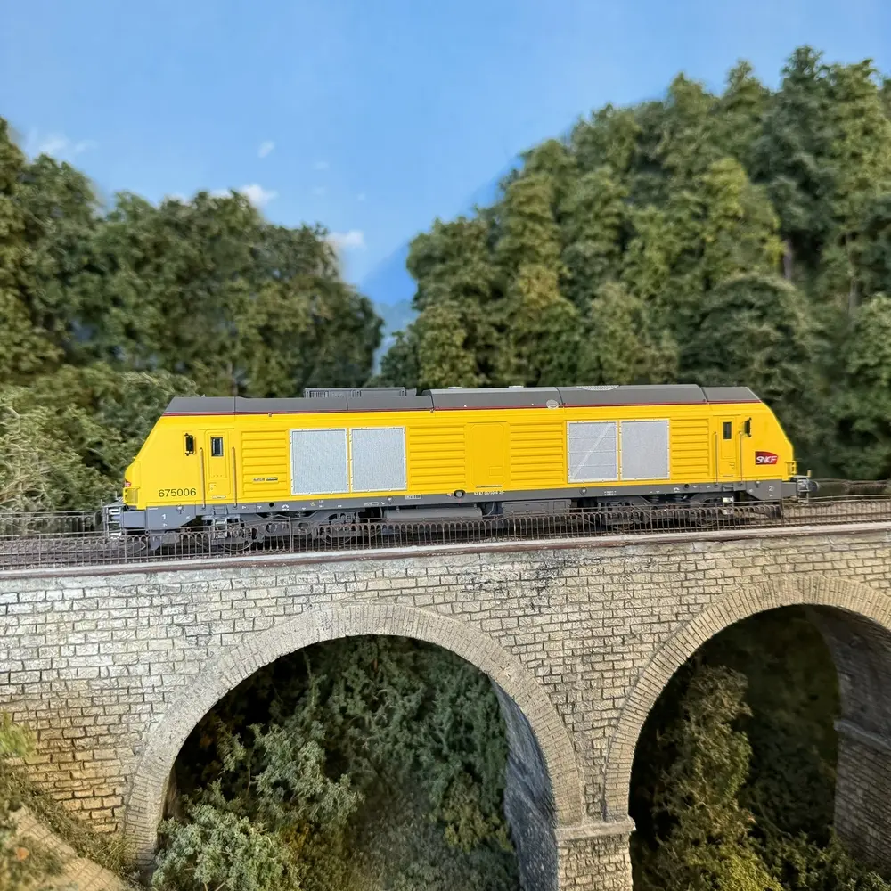 Locomotive Diesel BB 675006 - OS.KAR 7503DCCS - HO 1/87 - SNCF - EP VI - Digital sound - 5