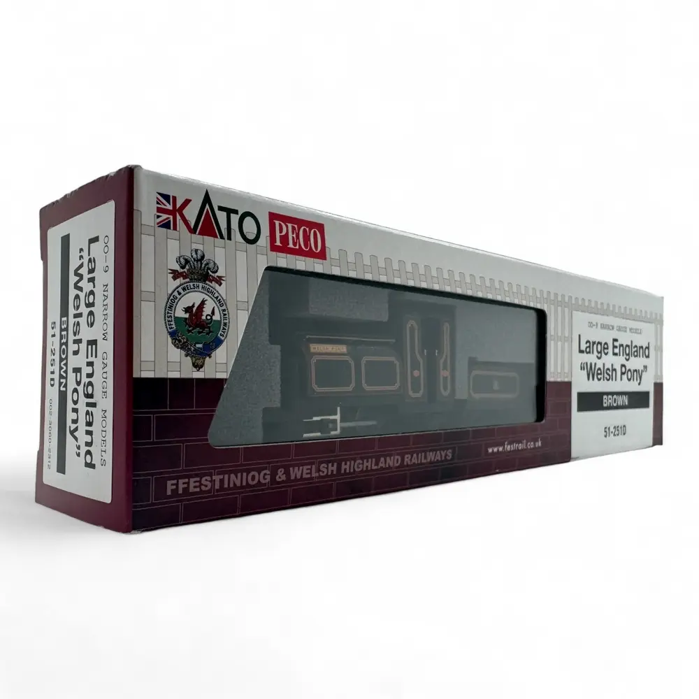 Locomotive à vapeur "Welsh Pony" - Peco 51-251D - OO 1/76 - 4
