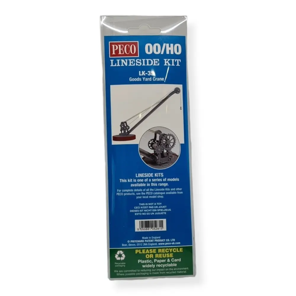 Grue de chargement pour quai - PECO LK35 - HO et OO  - 2